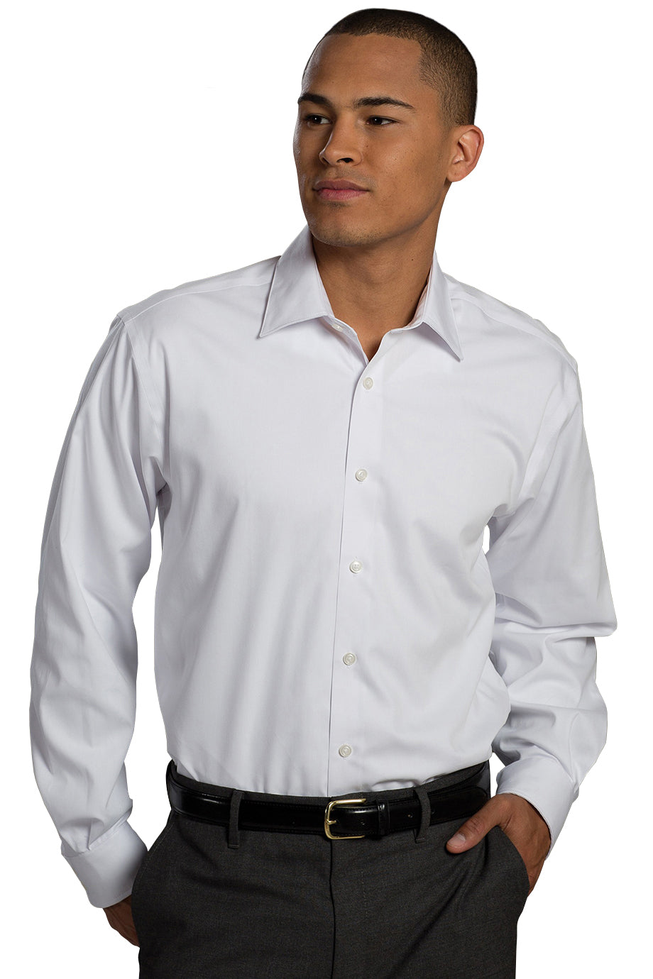 Men's Spread Collar Dress Shirts