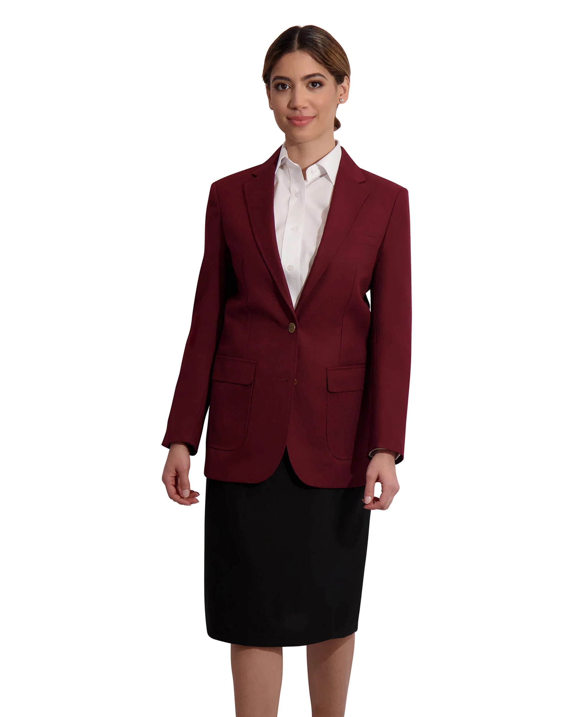 Women's Maroon Blazer