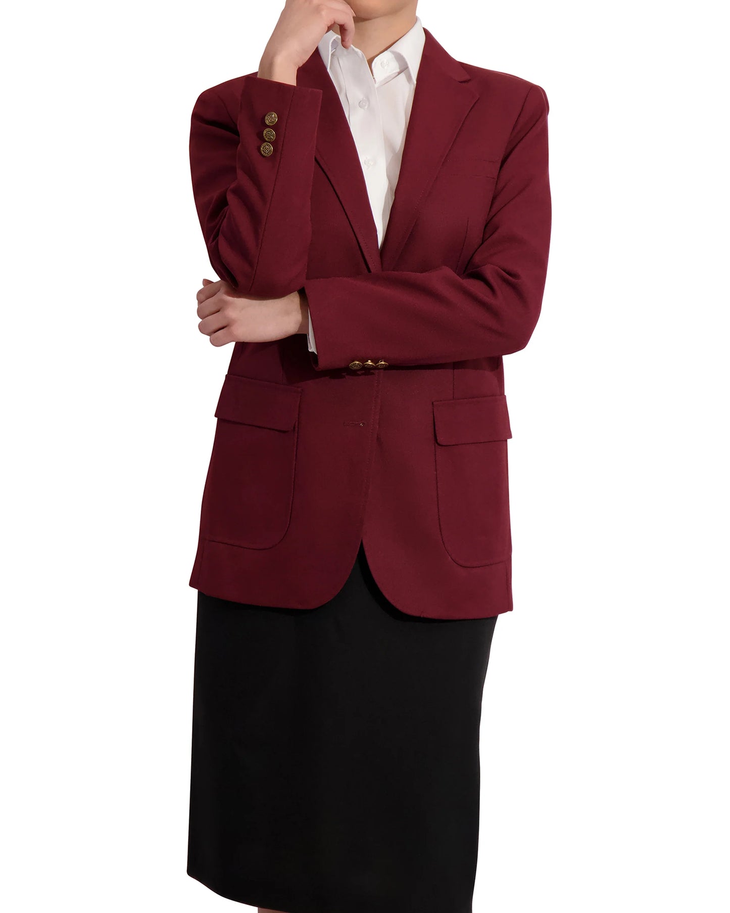 Women's Maroon Blazer