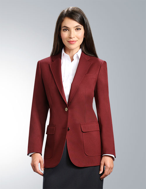 Women's Maroon Blazer