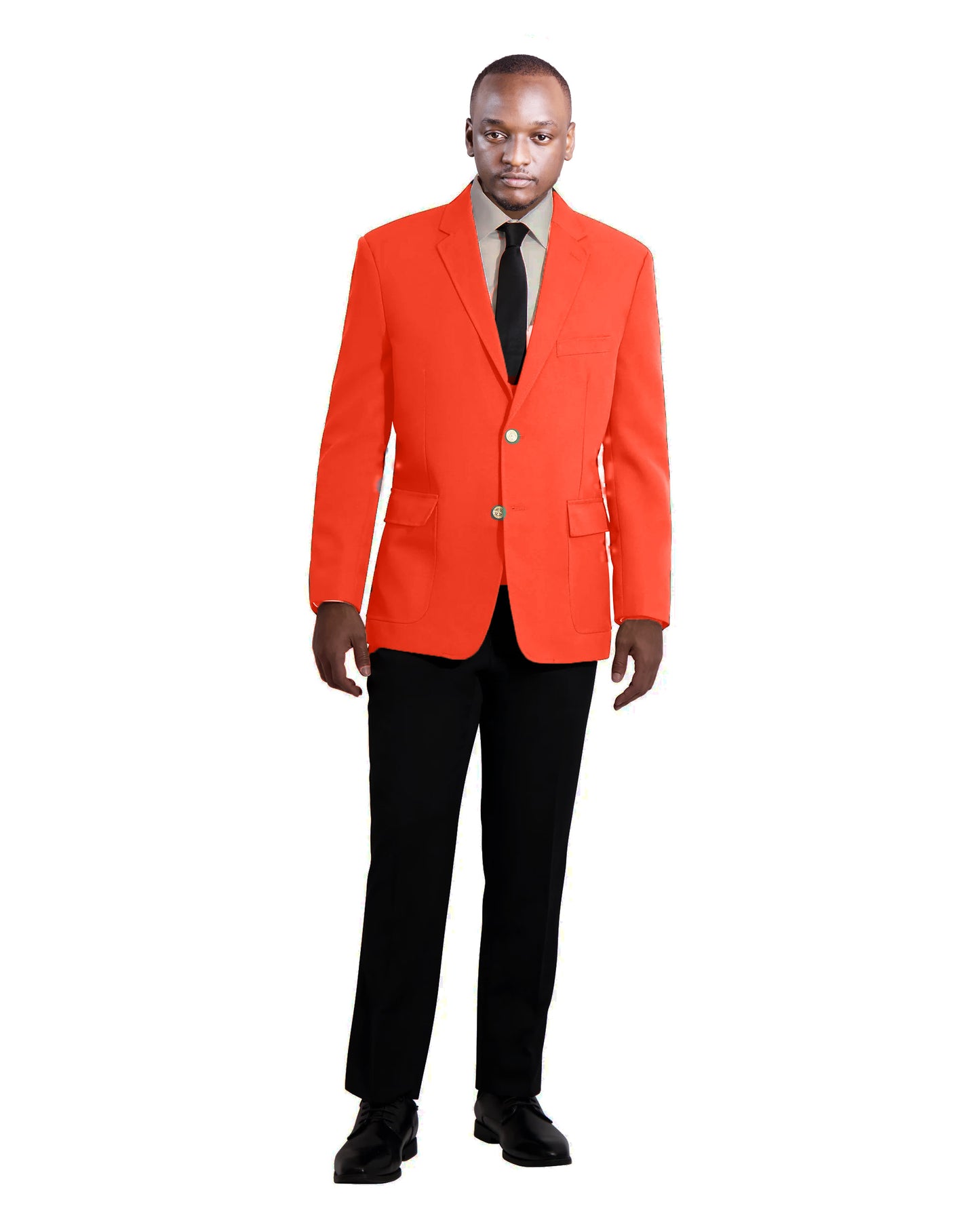 Men's Orange Blazer