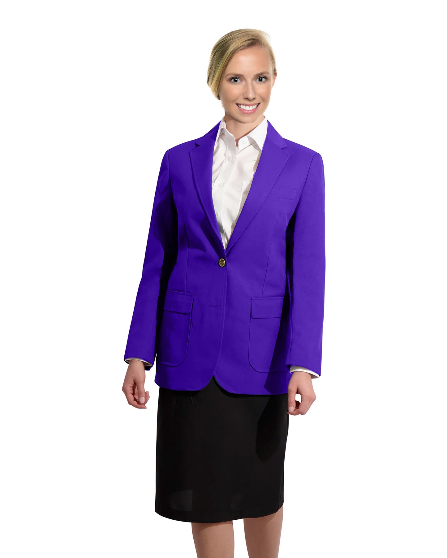 Women's Purple Blazer