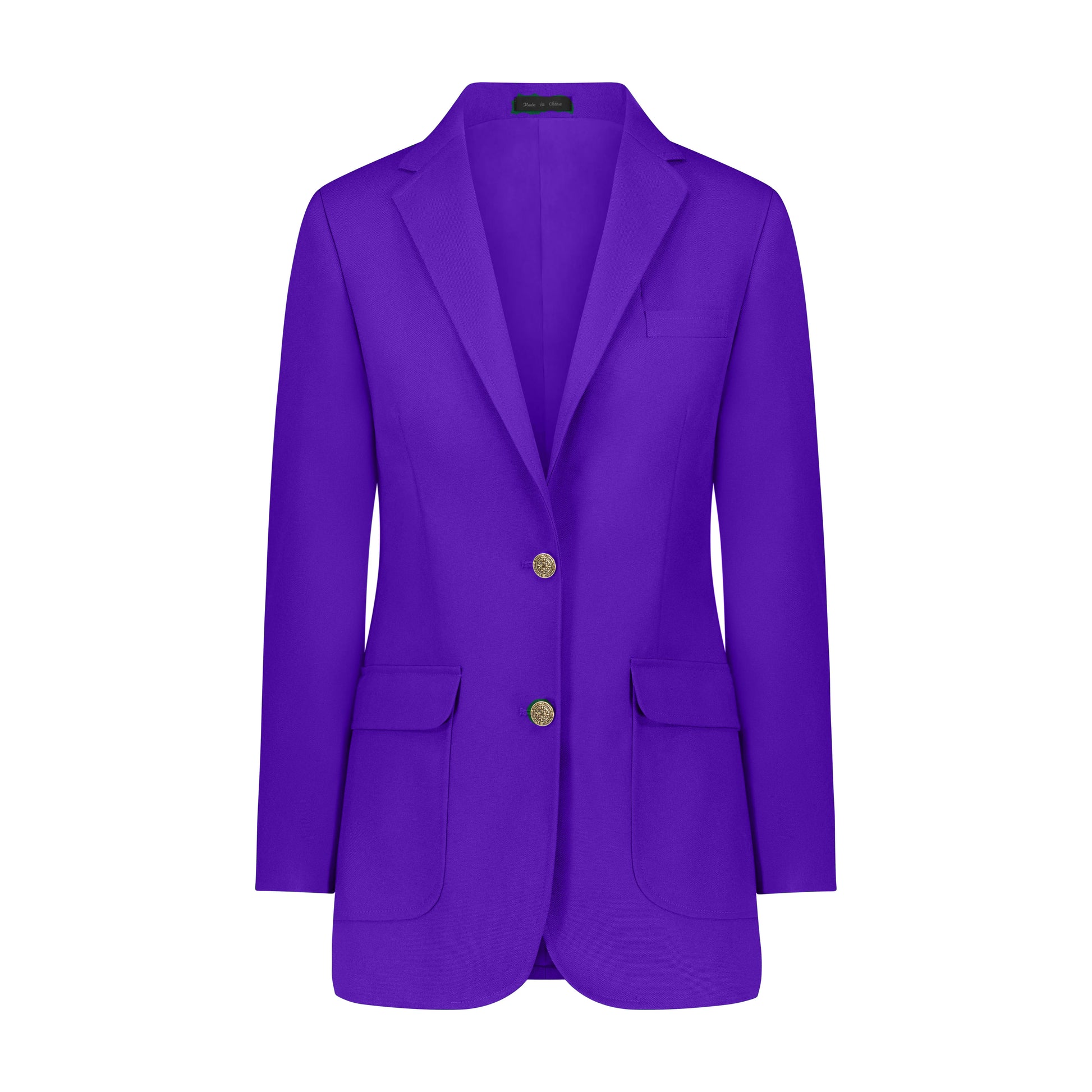 Women's Purple Blazer