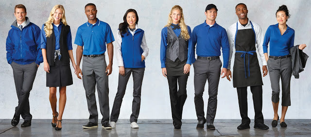 Uniforms for Culinary, Housekeeping, Delivery, Hospitality